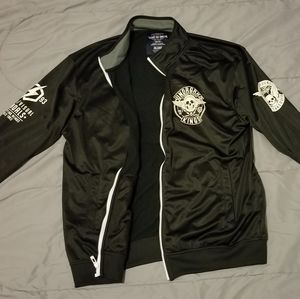 Ecko Unlimited Underground Kings Skull Track Jacket - size XXL